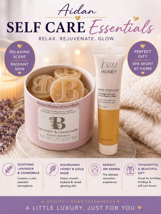 Better Homes And Gardens Other - Better Homes & Gardens Wax Melts + Hey Honey Show Your Glow Mask Duo